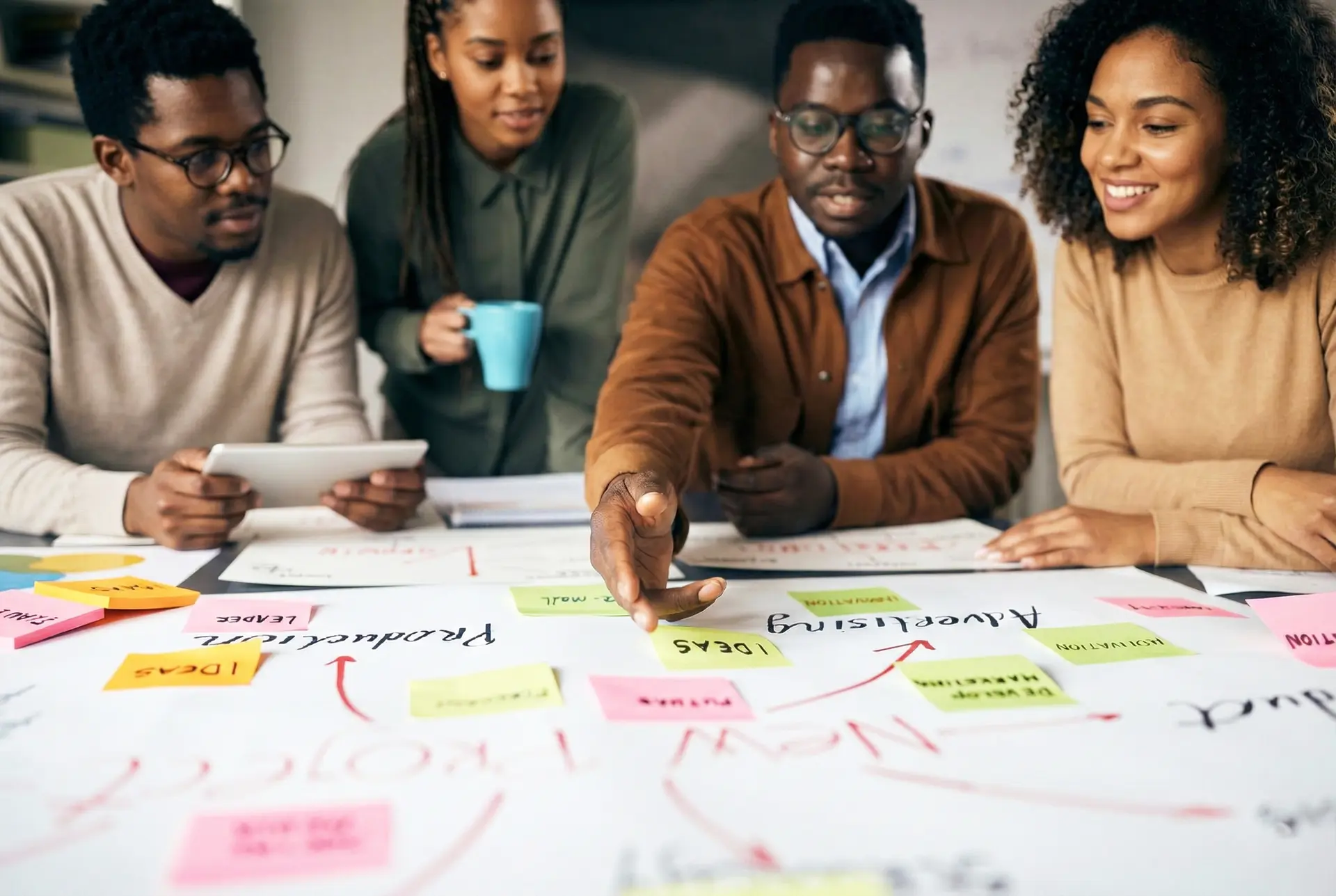 Poste de travail créatif - Design et branding digital